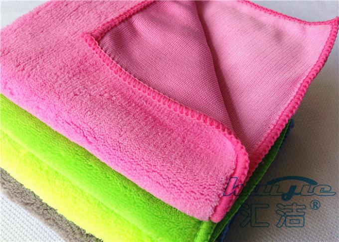 Washable Microfiber Cloths For Cleaning 30 x 30cm , Microfiber Face Cloths