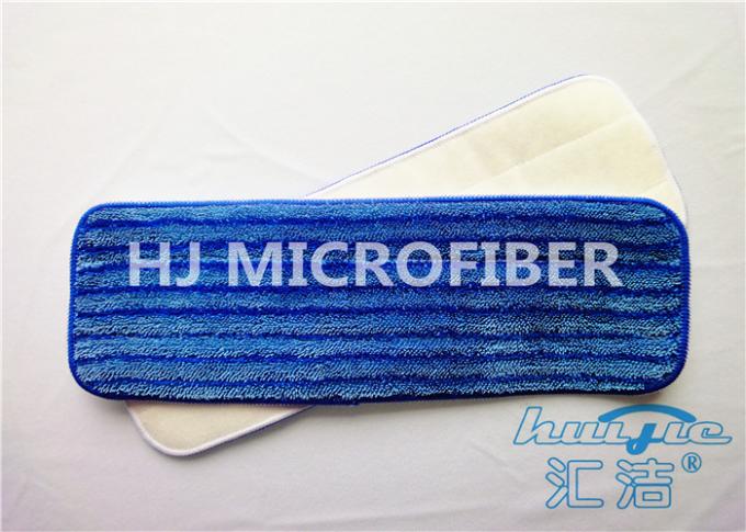 Professional Microfiber Flat Microfiber Mop Head Pad With Pp Strips 5” x 24”