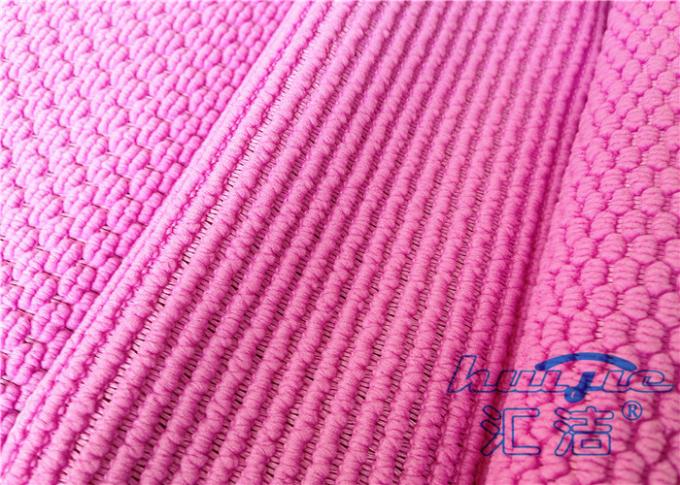 Pink Super Absorbent Cleaning Microfiber Cloth 16" x 16" , Microfiber Cleaning Towels