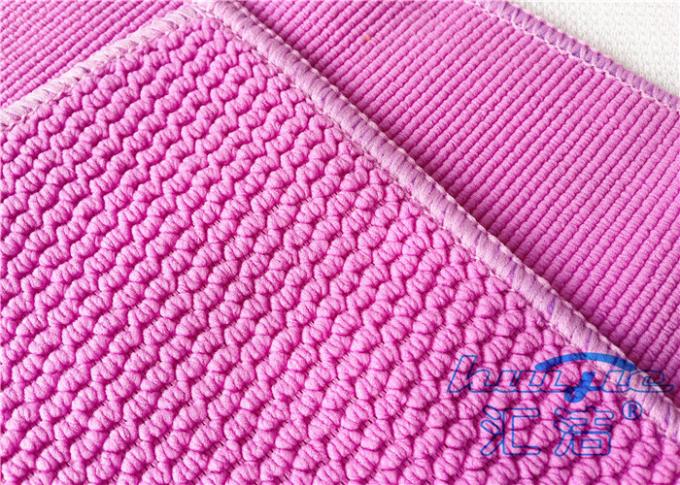 Pink Super Absorbent Cleaning Microfiber Cloth 16" x 16" , Microfiber Cleaning Towels