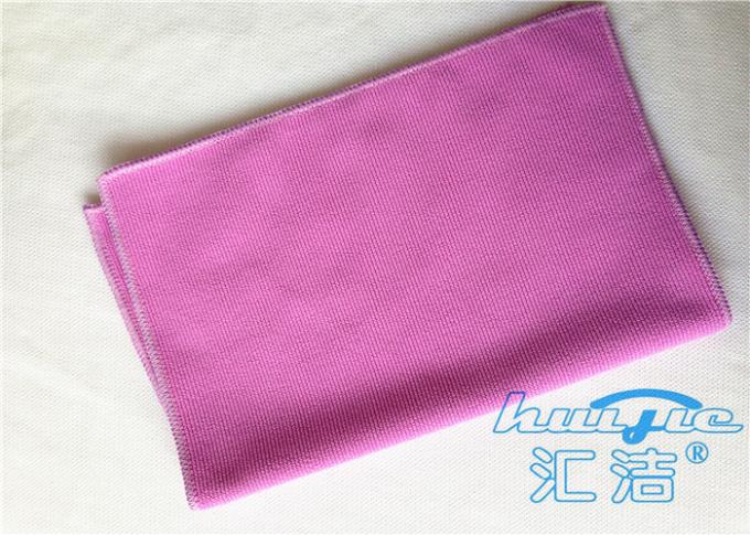 Pink Super Absorbent Cleaning Microfiber Cloth 16" x 16" , Microfiber Cleaning Towels