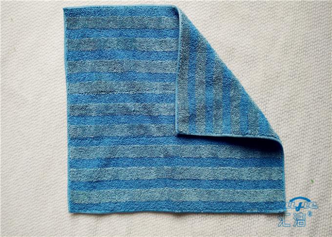 Multi-Functional Replacement Microfiber Wet Towel Mop Pad Blue Foldable