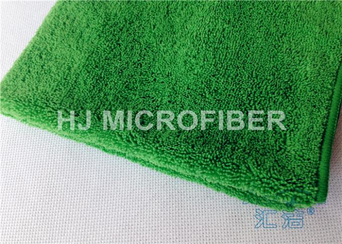 OEM Plush Reusable Microfiber Cloth For Cleaning Dual Pile , 45 x 45cm