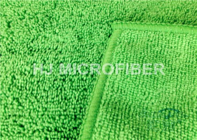 OEM Plush Reusable Microfiber Cloth For Cleaning Dual Pile , 45 x 45cm