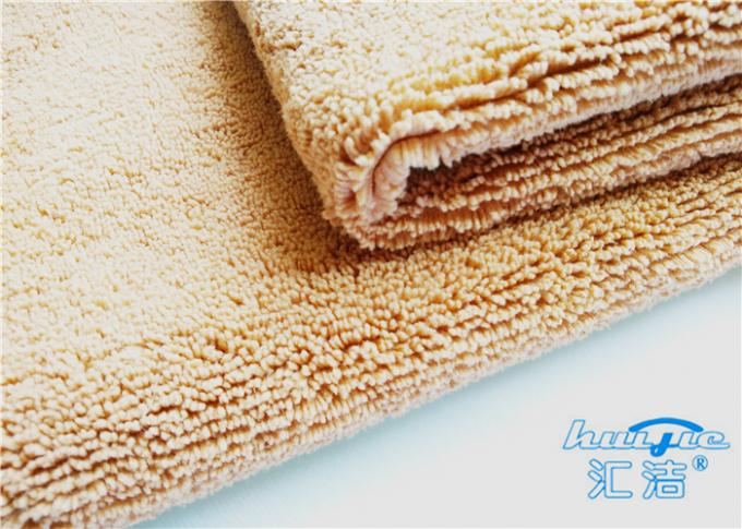 15mm High Pile Micro Fiber Cleaning Cloth Towel No Fading For Bathroom