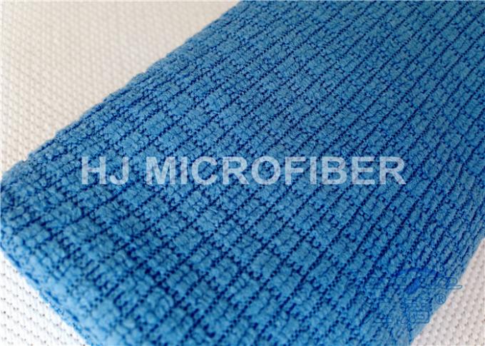 Yellow Scratch Free Micro Cleaning Cloth Swirl Free / Drying Microfiber Towels