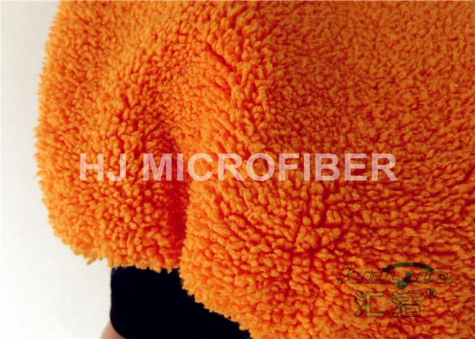 High Absorbent Wrap Around Microfiber Wash Mitt Glove For Car Household Cleaning