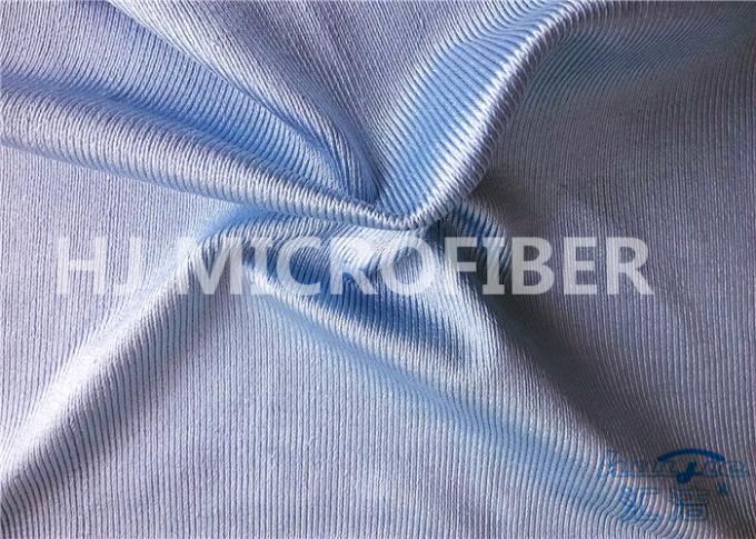 Microfiber Fabric Household Glass Polishing Cloth Blue 60" 260GSM