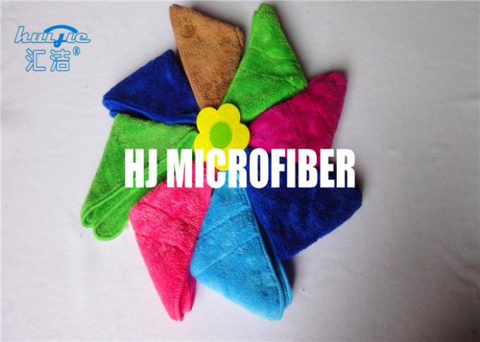 Square 310gsm Microfiber Cleaning Towels Bath Microfiber Polishing Cloth