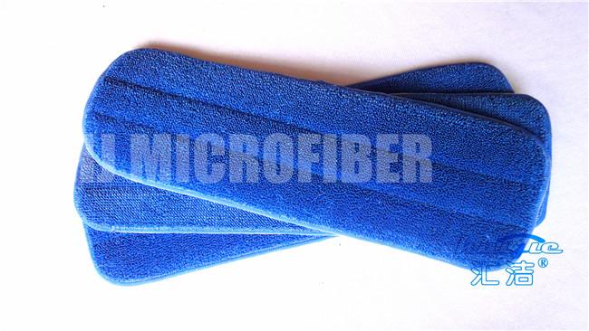 500 gsm Customized Microfiber Mop Pads For Floor Cleaning Mop / Wet Dry Mop