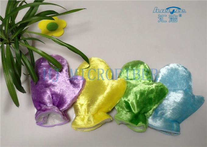 Microfiber Wash Mitt Gloves Good Helper For Kitchen Dishes Cleaning