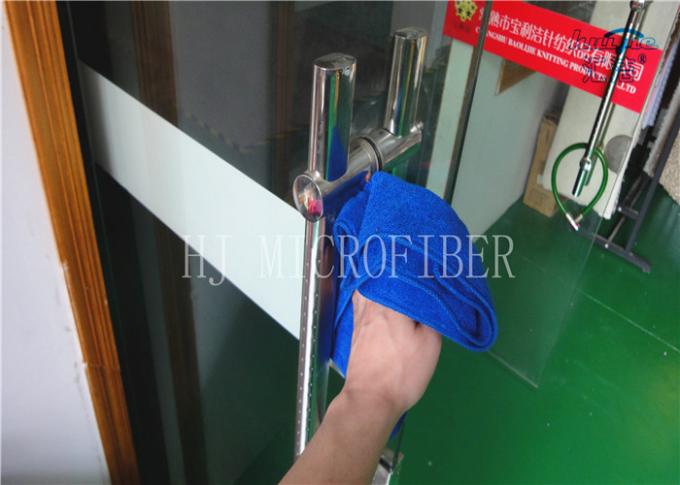 Multifunctional Home Blue Microfiber Cleaning Cloth Towel For Car