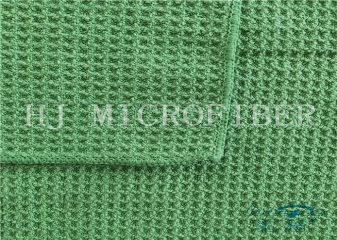 Microfiber Merbau Walf Checks Shaped Towel Fabric Used In Beach Towel Or Pajamas
