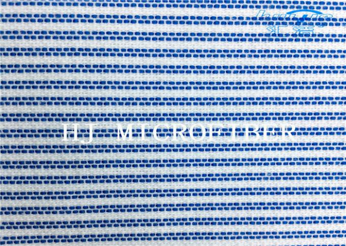 Blue Mixed White Color Microfiber Terry Fabric Hard Wire Cleaning Cloth Fabric