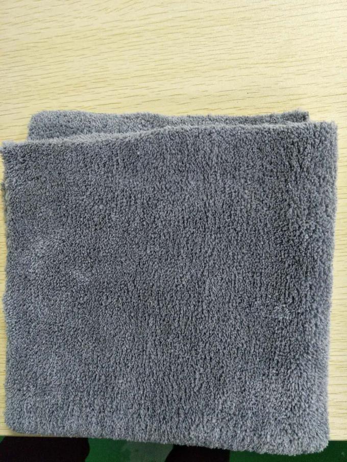 40*40cm Microfiber Green 600gsm Ultrasonic Trimming Coral Fleece Kitchen Towels