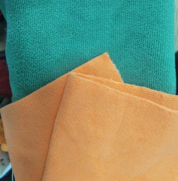 Green 160cm Width 300gsm Super Absorbent Microfiber Cleaning Cloth