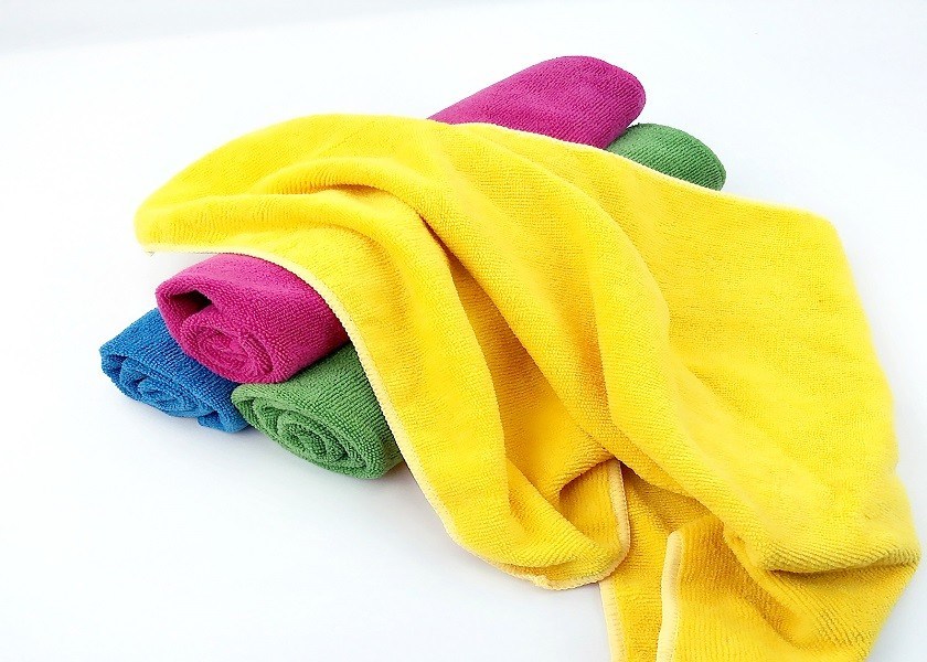 280gsm 50*70cm OEM Lint Free Microfiber Cloth