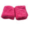 20% Polyamide Microfiber Cleaning Cloth Red Coral Fleece 40x40 Terry Towel