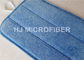 High Absorbent Blue Microfiber Dust Mop / Microfiber Flat Mops 5” X 18”