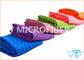 Square PVC Non-Slip Skidless Yoga Towel / Super Absorbent Non Skid Yoga Towel