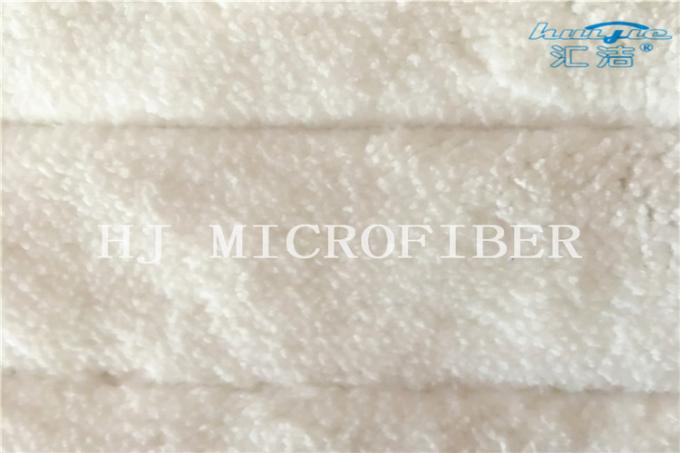 White Color Microfiber Machine Knitted Fabric Mop Heads Mop Replacement Pads For Home Cleaning