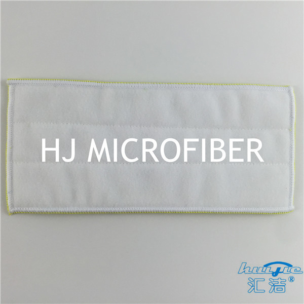 Green Color Microfiber Bath Refill Mop Pads Twist Pile Cloth Floor Cleaning Mop Heads