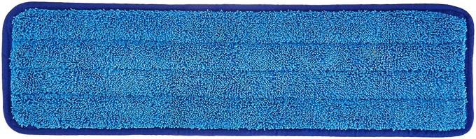 Damp Cleaning Microfiber Wet Mop Pads Refill Mop Head Plain 18 Inch Blue Wet Pad 0