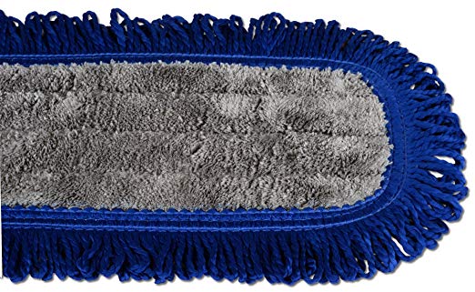 24" Professional Microfiber Mop , Grey Microfiber Dry Mop Eco - Friendly 1
