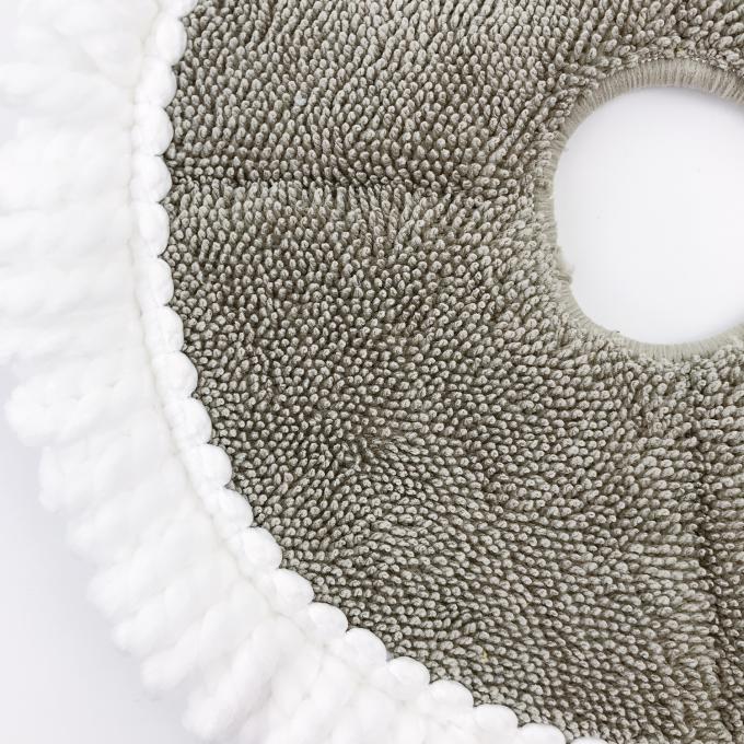 20cm Round Cotton Tassels Microfiber Mop Head 1