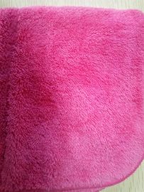 No chemical Microfiber Cleaning Cloth red coral fleece 30*40  terry towel