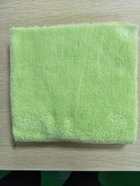 40*40cm Microfiber Green 600gsm Ultrasonic Trimming Coral Fleece Kitchen Towels