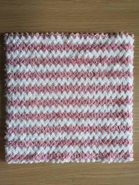 80% Polyester 20% Polyamide Microfiber Kitchen Towels 24*24cm Grey Pink Colorful