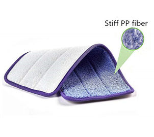 Deep Clean Scrubber Mop Pad With Stiff PP Fiber , Ultra Cleaning Power Pad