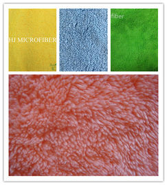 100% Polyester Microfiber Fabric 165cm 340gsm Coated Microfiber Coral Fleece