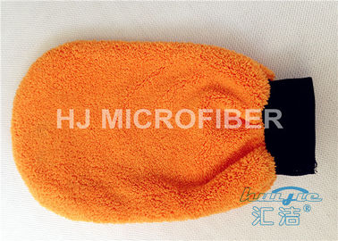 High Absorbent Wrap Around Microfiber Wash Mitt Glove For Car Household Cleaning
