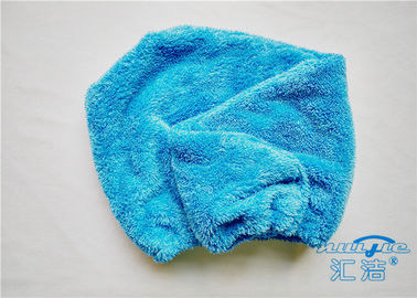 Beautiful Woman Microfiber Hair Turban Ultra Soft Plush Fleece Hair Wrap Towel