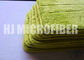 Green Microfiber Floor Mop For Cleaning Floor / Microfiber Dust Mop Pad 20x38cm