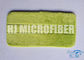 Green Microfiber Floor Mop For Cleaning Floor / Microfiber Dust Mop Pad 20x38cm