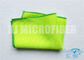 100% Polyester Warp - Knitted Mesh Kitchen Cleaning Cloth Oil - Resistant Green Dish Cloth 12&quot;x16&quot;