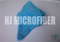 Single composite Blue Microfiber Rags / Ultra Thick Plush Fleece Microfiber Dish Cloths 25X25cm