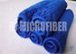 Factory Direct  Weft - Knitted Blue Coral Velvet Microfiber Cleaning Cloth Environmental Protection