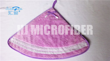 Coral Fleece Microfiber Cleaning Towels , Customized Microfiber Polishing Cloth