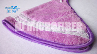 Coral Fleece Microfiber Cleaning Towels , Customized Microfiber Polishing Cloth