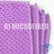 Microfiber 40*40cm square piped purple household knitted big pearl towel