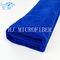 Morden Household Cleaning Towel Blue Microfiber Cleaning Cloth Hotel Hand Towel 40*40