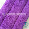 Micofiber 80% polyester and 20% polyamide coral fleece dry flat household cleaning mop pad