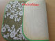 Green printed flower Microfiber Mat 40*60 floor bathroom memory  foam mat carpet
