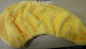 20*50 Yellow Colorful Microfiber Hair Turban , Elastic Crystal Button Hair Dry Cap