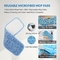Professional microfiber wet mop heads Machine Washable Long Lasting Reusable Microfiber Mop Pads
