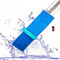 Blue 380gsm Microfiber Wet Mop Pads , Pocket Shaped Multifunctional Mops
